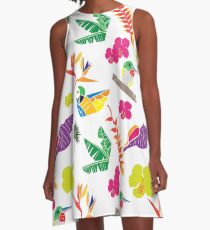 Tropicana A-Line Dress