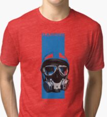 Gasser-Blue Tri-blend T-Shirt