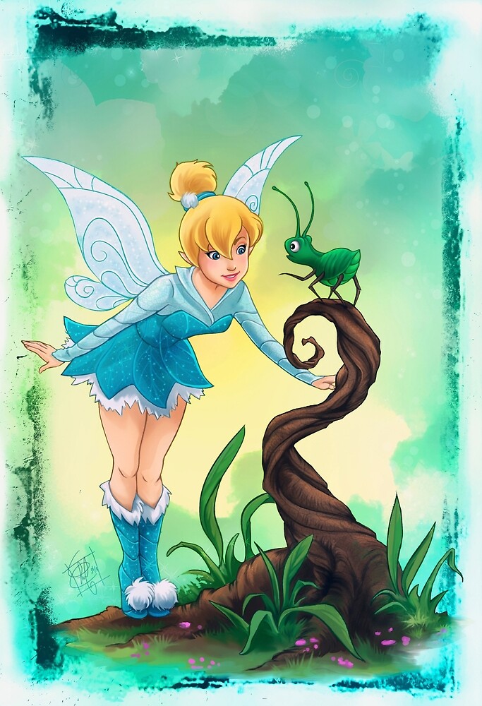 Tinkerbell Blue Fairy by clefchan.