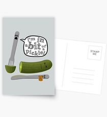 Don't play with dead pickles Postcards