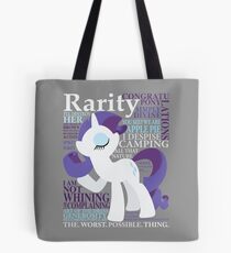 The Many Words of Rarity Tote Bag