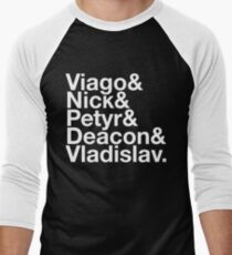 What We Do in the Shadows (White) Men's Baseball ¾ T-Shirt