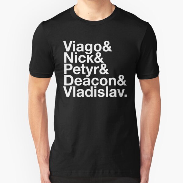 What We Do in the Shadows (White) Slim Fit T-Shirt