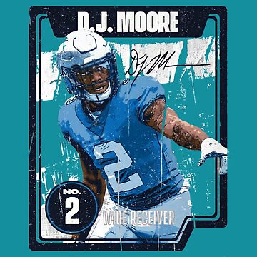 dj moore blue jersey