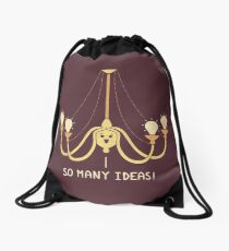 Full Of Ideas Drawstring Bag