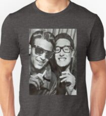 Buddy Holly and Waylon Jennings Unisex T-Shirt