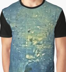 Blue Crystal Graphic T-Shirt