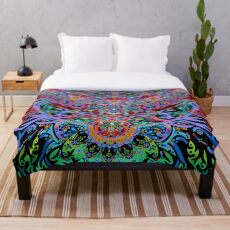 Mandala Energie Fleecedecke