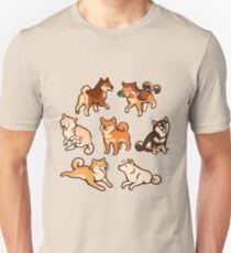 shibes in cream Unisex T-Shirt