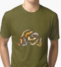 Camiseta de tejido mixto gecko baby