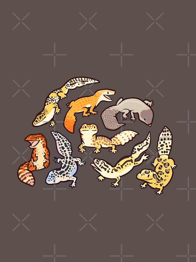 chub gecko babies by Colordrilos
