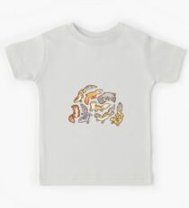 chub geckos in blue Kids T-Shirt