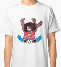 smoky quartz they/them Classic T-Shirt