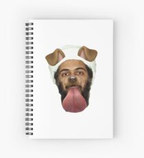 Osama Bin Puppy Spiral Notebook