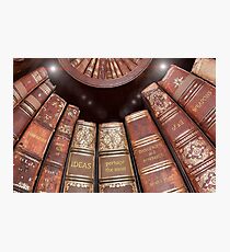 Bibliotheken waren voller Ideen Fotodruck