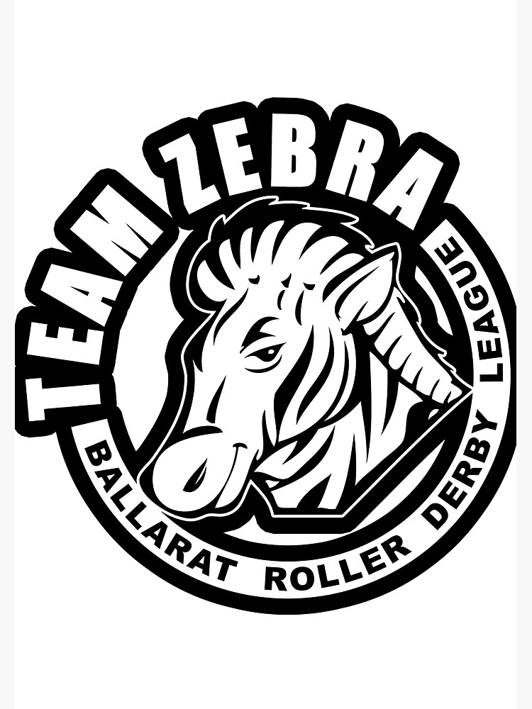 BRDL "Team Zebra" Logo - Clothing, Phone Cases, Notebooks & MORE by BRDL