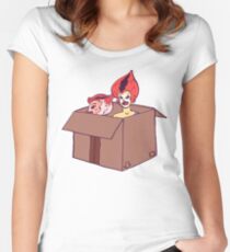Wilykit & Wilykat Women's Fitted Scoop T-Shirt
