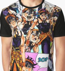 Narancia Collage Graphic T-Shirt
