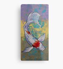 Koi Fish Metal Print