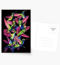 Hummingbird Dance in Sharpie Postcards