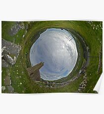 Glencolmcille Church - Sky In Poster
