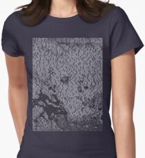 Radiohead - A Moon Shaped Pool Album Lyrics T-Shirt #1 Women's Fitted T-Shirt
