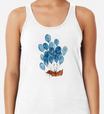 Dachshund dog and balloons Women's Tank Top
