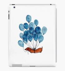 Dachshund dog and balloons iPad Case/Skin
