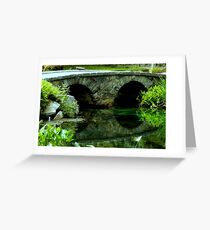 A Rock Bridge in the Country ^ Greeting Card