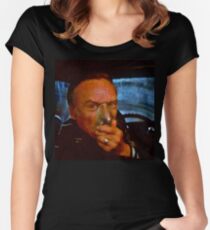 Frank, Blue Velvet Women's Fitted Scoop T-Shirt
