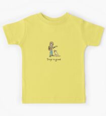 Camiseta para niños Trey es bueno.