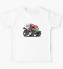 Cartoon Mixer Monster Truck Kids Tee