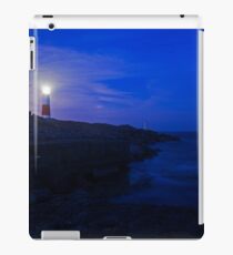 Portland Bill Lighthouse at dusk iPad Case/Skin