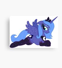 Princess Luna - Socks! Canvas Print