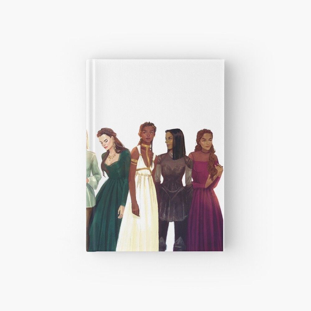 Women from Throne of Glass Hardcover Journal