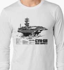 Aircraft carrier Nimitz Long Sleeve T-Shirt