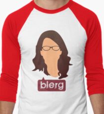 Liz Lemon - Blerg Men's Baseball ¾ T-Shirt
