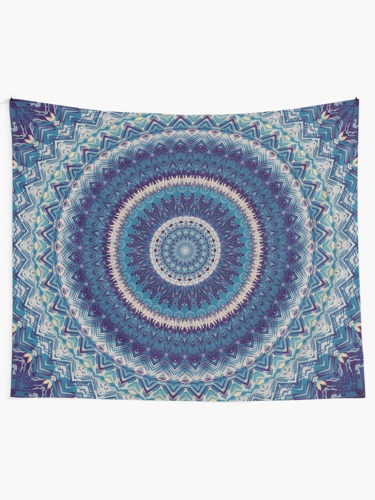 Alternate view of Mandala 20 Tapestry