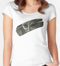 Camiseta entallada de cuello redondo Extraterrestre