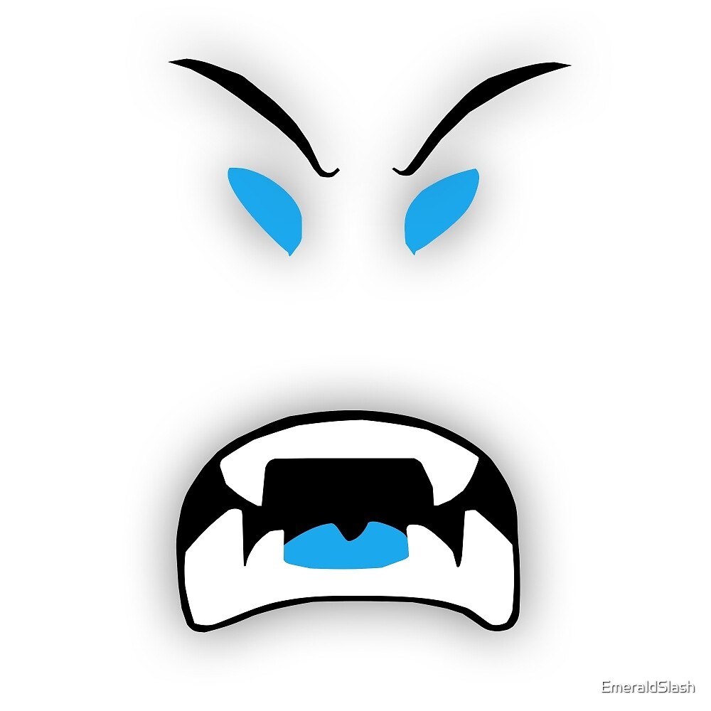 Blizzard Beast Mode By Emeraldslash Redbubble - red beast mode face roblox