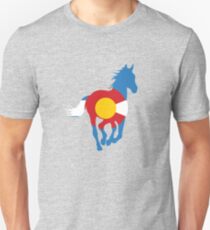Colorado Wild Horses: Colorado Hometown Series Unisex T-Shirt