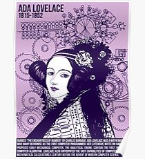 Illustrating Great Minds - Ada Lovelace Poster