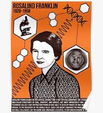 Illustrating Great Minds - Rosalind Franklin Poster