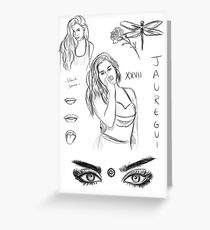 Tarjeta de felicitación Lauren Jauregui