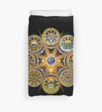 Witches' Wheel of the Year Duvet Cover