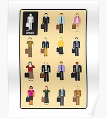 The Office Characters Poster