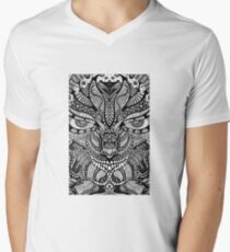 Psychedelic pattern art Men's V-Neck T-Shirt