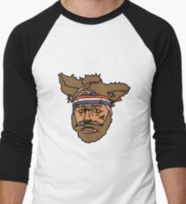 The Mighty Boosh, Crack Fox Men's Baseball ¾ T-Shirt