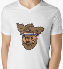 The Mighty Boosh, Crack Fox Men's V-Neck T-Shirt