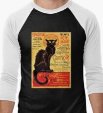 Le Chat Noir, Exposition particulière - 1896 Men's Baseball ¾ T-Shirt